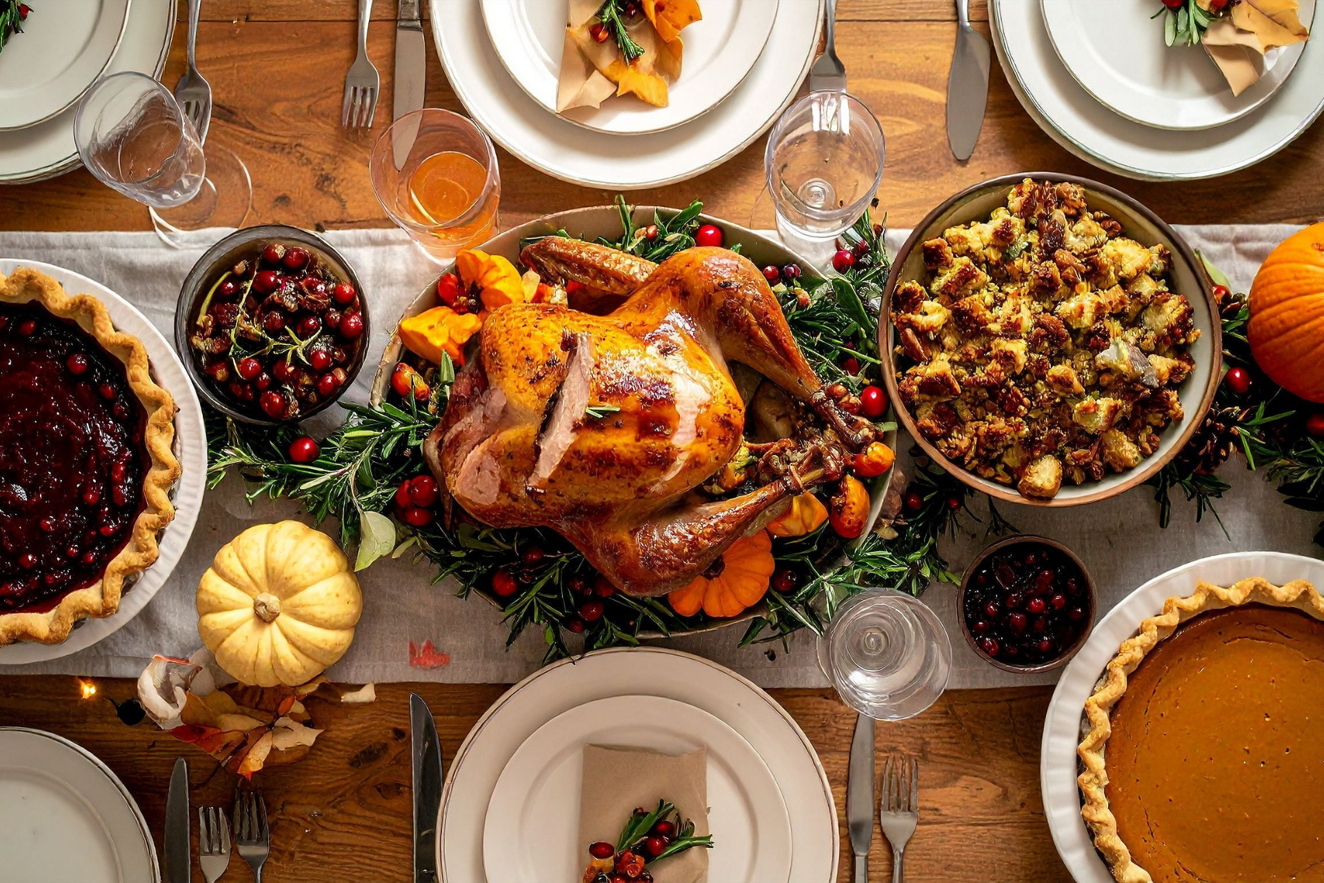 Best Places for Thanksgiving Dinner in Orange County