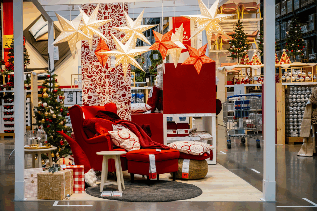 If you’re dreaming of a holiday season filled with timeless elegance and festive atmosphere, Orange County’s luxury shopping centers are an absolute must-visit. These destinations turn into real winter wonderlands — sparkling displays, dazzling ornaments, and upscale Christmas decorations everywhere you look. Every visit feels like a celebration! South Coast Plaza in Costa Mesa is the crown jewel. During the holidays, this iconic one-stop shop pulls out ALL the stops — twinkling lights, grand trees, festive decorations at every turn. Their world-class boutiques and high-end shops, from Neiman Marcus to Anthropologie, have everything you need to create a sophisticated, memorable holiday look. Whether you’re searching for a show-stopping ornament, a unique gift, or just want to soak in the festive spirit, South Coast Plaza fills you with joy. And the magic keeps going! Fashion Island in Newport Beach and The OC Mix in Costa Mesa bring their own sparkle, mixing chic shops, local boutiques, and even antique shops for a nostalgic touch. Old Towne Orange is another favorite with its charming vibe and timeless holiday decorations that make every stroll feel special. And if you wander into Huntington Beach, you’ll find upscale boutiques and festive community events that capture the spirit of the season.